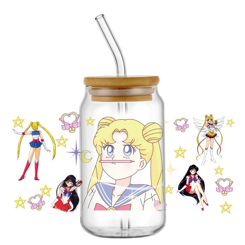 Rdta Tank Glass - Beliebte Cartoon Sailor Moon Anime 16oz