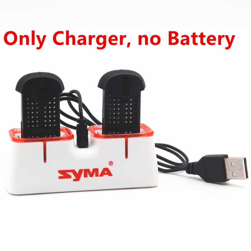 Battery Case Storage - Dual-USB-Schnellladegerät für Syma X22 X22W Drohnenbatterien