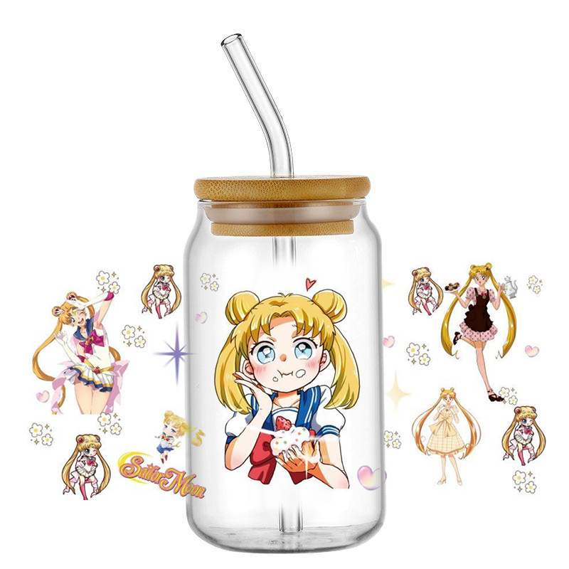 Beliebte Cartoon Sailor Moon A – Rdta Tank Glass Bewertung und Preis
